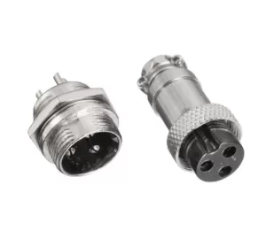 Đầu Nối GX16 3 Chân Đực-Cái GX16-3P